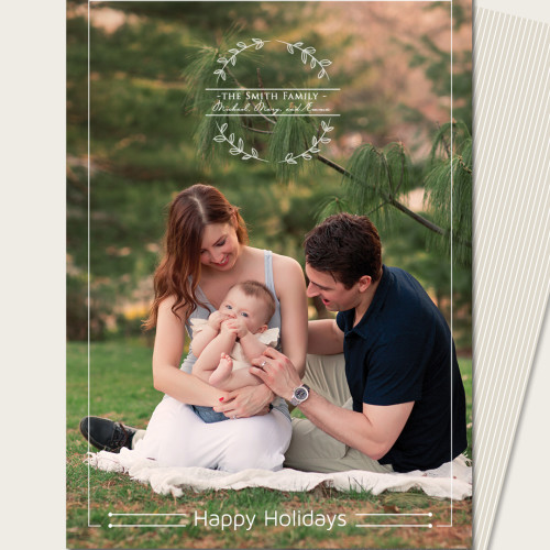 Holiday card template, Christmas card templates