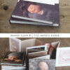 Baby Album template mini accordion template