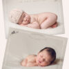 Birth Announcement photoshop template for photographers