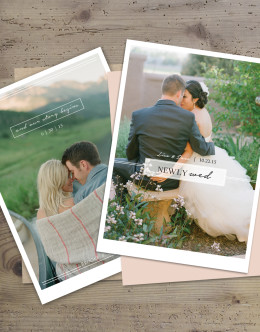 Save the Date, Wedding announcement