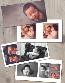 Photographer photoshop templates album design